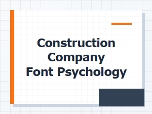 The Psychology of Minimalist Fonts for Construction